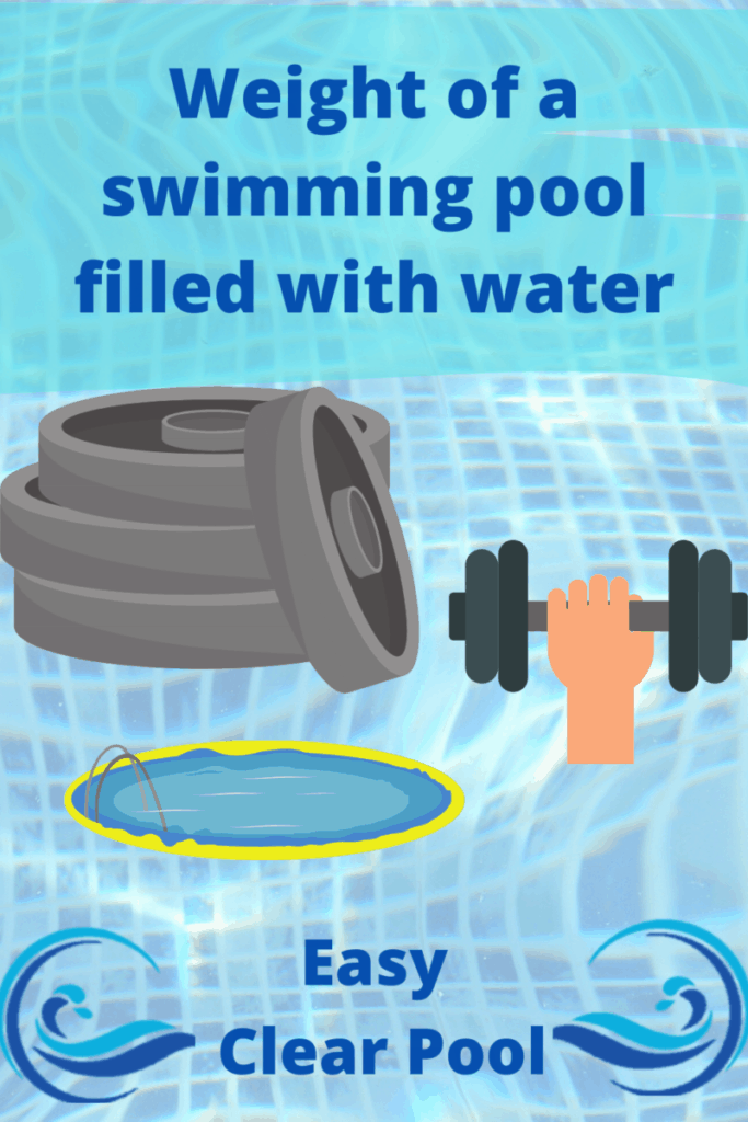 How Much Does A Swimming Pool Weigh Filled With Water? Easy Clear Pool