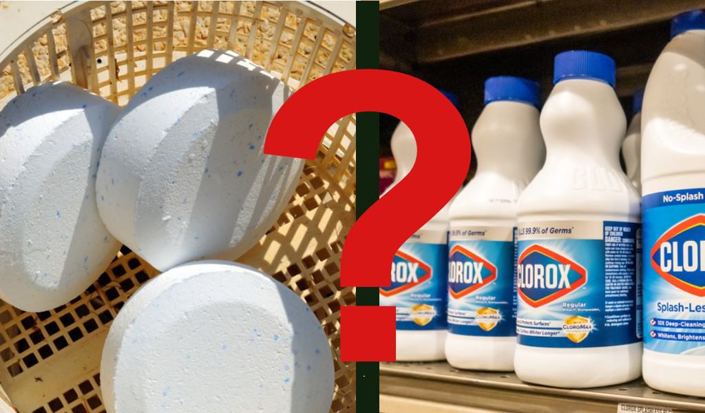 Are Chlorine Tablets the Same as Bleach Easy Clear Pool